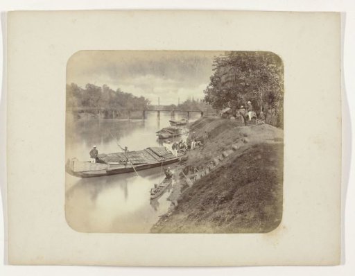 The Kalibrantas near Surabaya