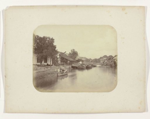 View of the Kali Mas in Surabaya