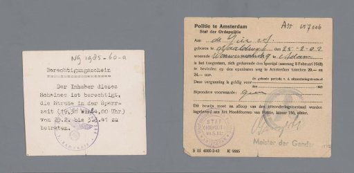 Authorization certificate