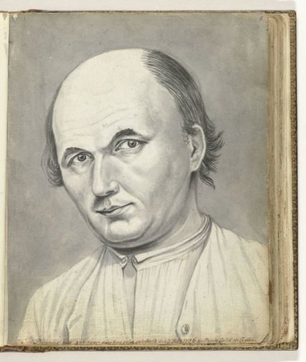 Self-portrait of Jan Brandes