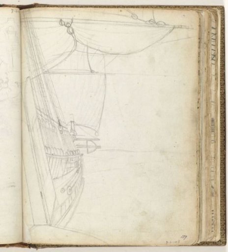 View from the gallery of an East Indiaman