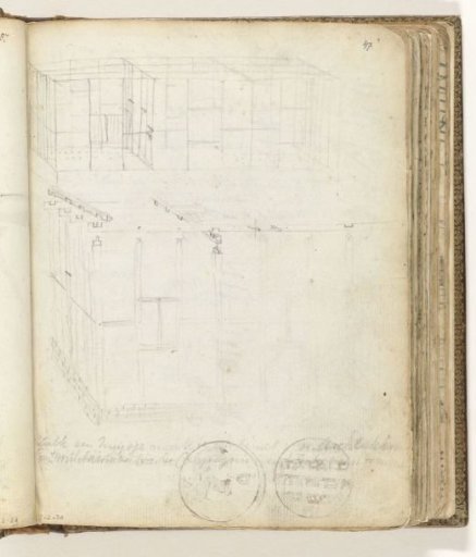 Architectural drawing of a house