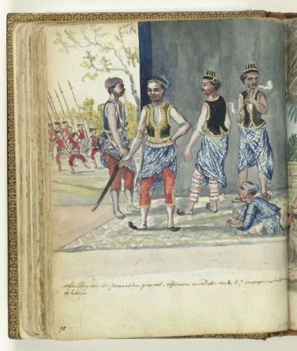 Javanese Auxiliary Troops of the Company