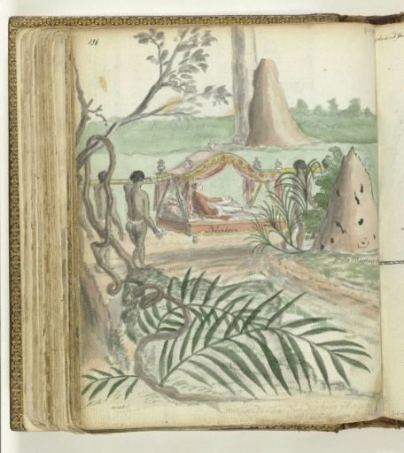 Palanquin with bearers