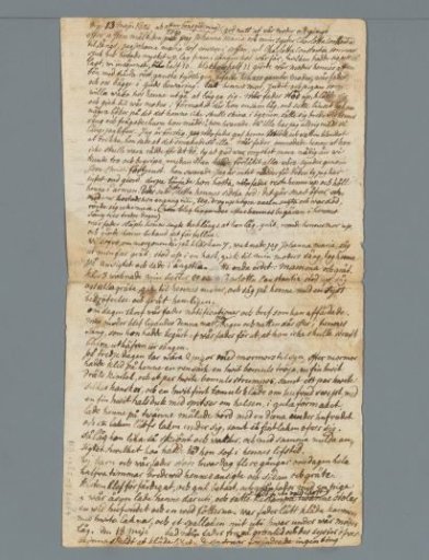 Notes around the death of Brandes's wife, May 1802