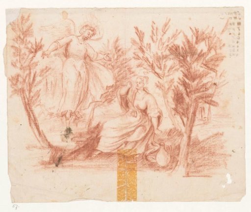 Angel appears to Hagar