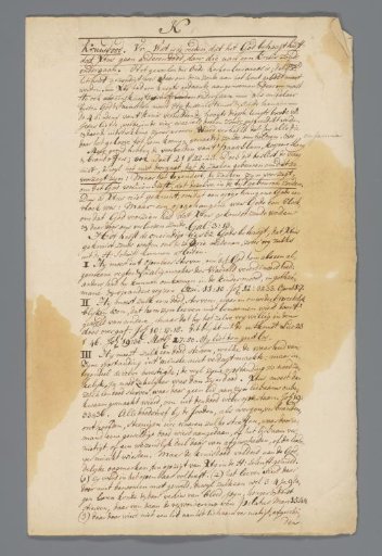 Papers of Jan Brandes from his time as minister at the Lutheran church in Batavia 1779-1785