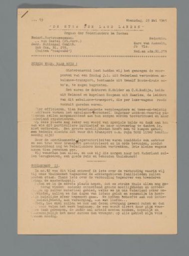 The Voice of the Low Countries, no. 19, 23 May 1945