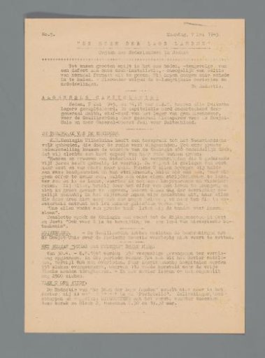 The Voice of the Low Countries, no. 5, May 7, 1945