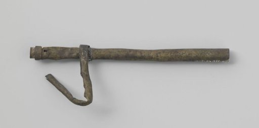 Part of a natural trumpet from the wreck of the Dutch East India ship Hollandia, made by Georg Friedrich Steinmetz