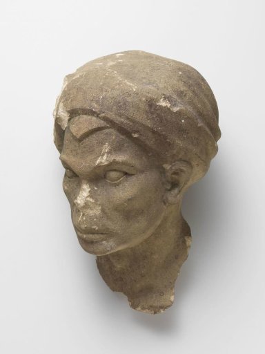 Head of a Javanese from the Van Heutsz monument, Batavia