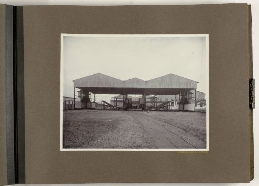 Reed unloading facility, west side