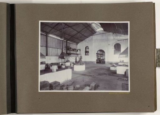 Forge with factory workshop