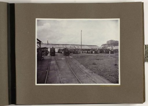 Locomotive depot