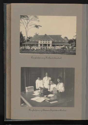 Pupils and staff at Pangkalpinang