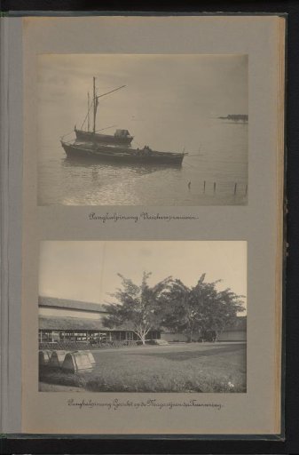 Fishing boats and warehouses in Pangkalpinang