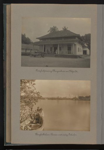 Kongsi house and prau in Pangkalpinang