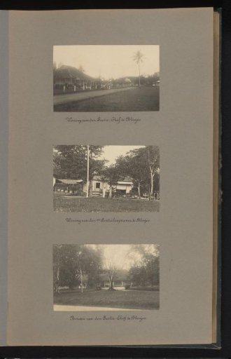 Residences of the Banka tin mining in Blinjoe