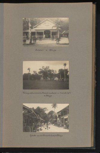 Society, residence, and Chinese camp of the Banka tin mining in Blinjoe