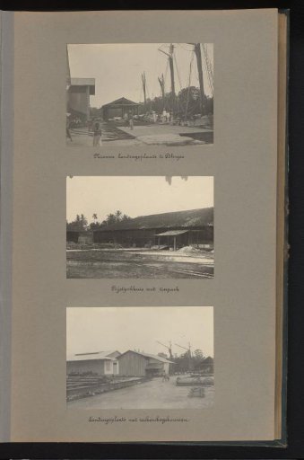 Landing place and rice warehouse of the Bangka tin mining at Blinjoe