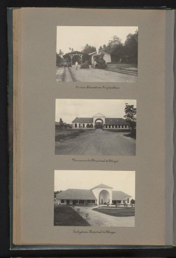 Station and hospital of the Bangka tin mining at Blinjoe