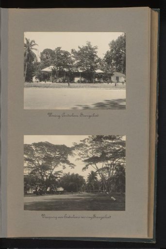 Residences of the controllers of the Banka Tin Mining Company at Soengeiliat