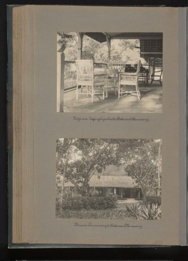 Dwellings of the Banka tin mining at Merawang