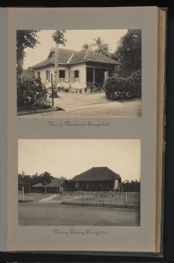 Dwellings of the Banka tin mining at Soengeiliat