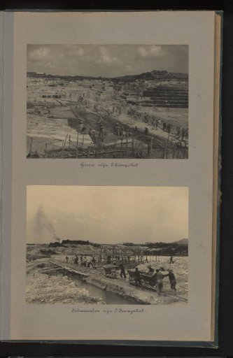 Operations in a Mine of the Bangka Tin Mining Company at Soengeiliat