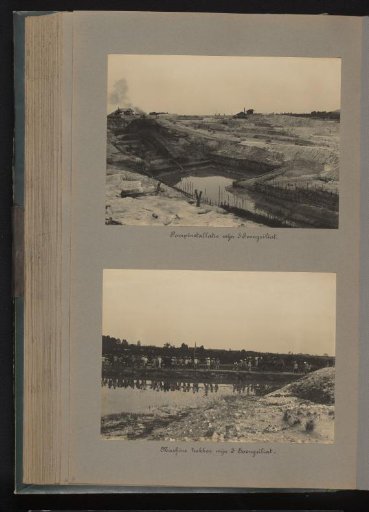 Operations in a Mine of the Bangka Tin Mining Company at Soengeiliat