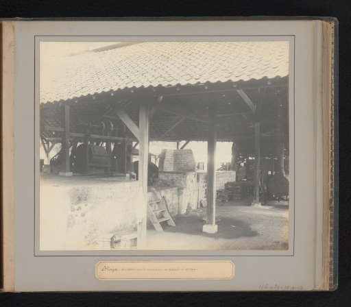 Blinjoe. Smelting Shed for the Processing of Tin-Bearing Slag