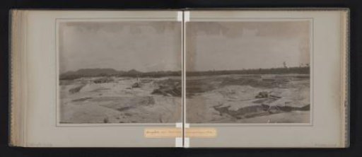 Soengeiliat. My 3. Panoramic view of one of the largest tin mines on Banka