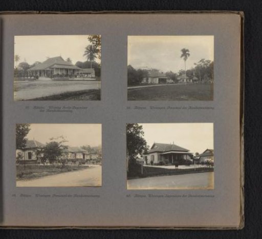 Buildings of the Bangka Tin Mining at Blinjoe.