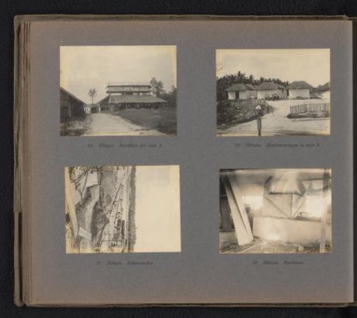 Buildings of the Bangka Tin Mining at Blinjoe.