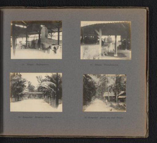 Buildings at Blinjoe and Soengeiliat.
