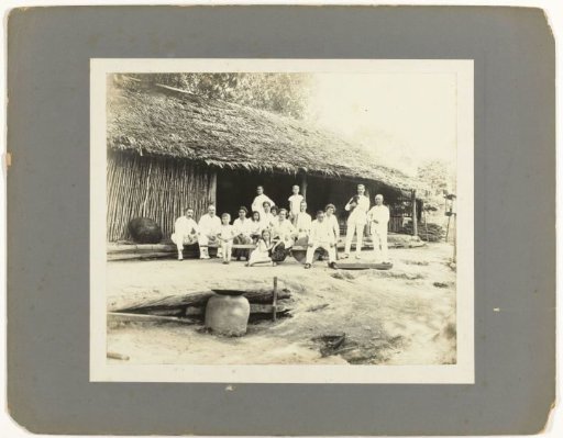 Portrait of the Boers Family with Staff