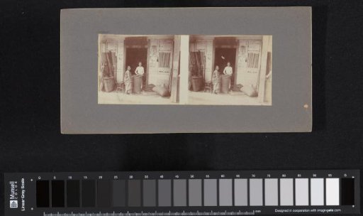 Man and Woman in Front of a Shop