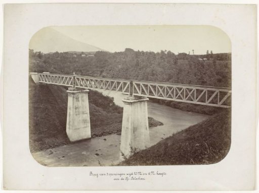 Bridge of 3 Openings 20 M. Wide and 18 M. High over the Tje-Palashari