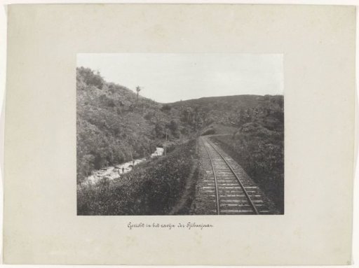 View in the Ravine of Tjihanjoean