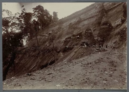 Construction of the Road Along the Slope of the Woih ni Tanggo Besi