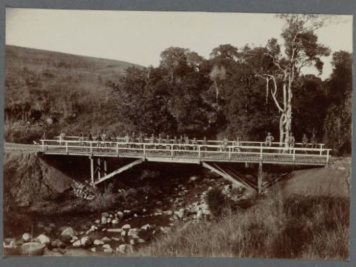Soldiers on a Bridge