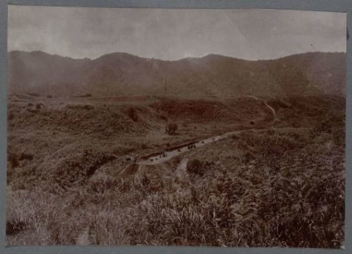 Construction of the Road Through Open Terrain