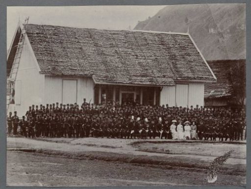 Group photograph of military personnel