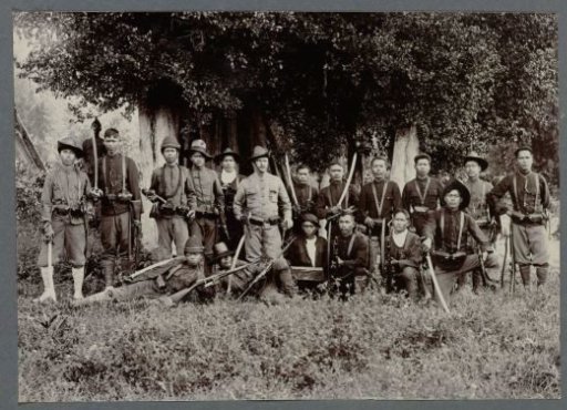 First Lieutenant Albert Laman Trip with Brigade of the Marechaussee Corps