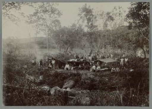 Forest camp at Lampahan