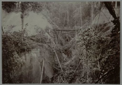 Bridge over a ravine
