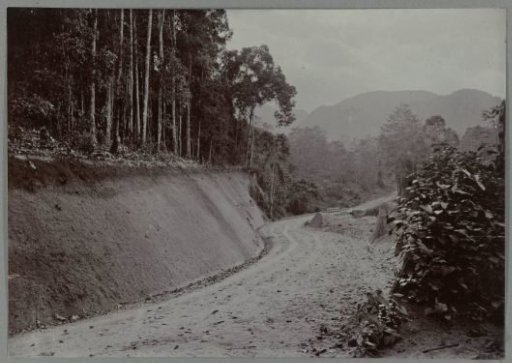 New road with a bridge at Ajer Monnes