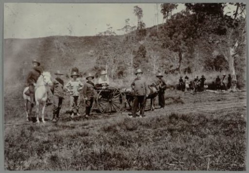 Departure of one of the Dutchmen for an operation