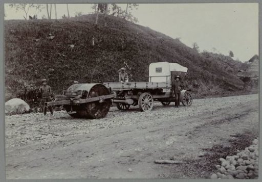 Leveling the Road with a Roller