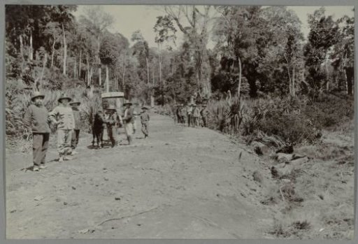 Intersection of the old and the new road